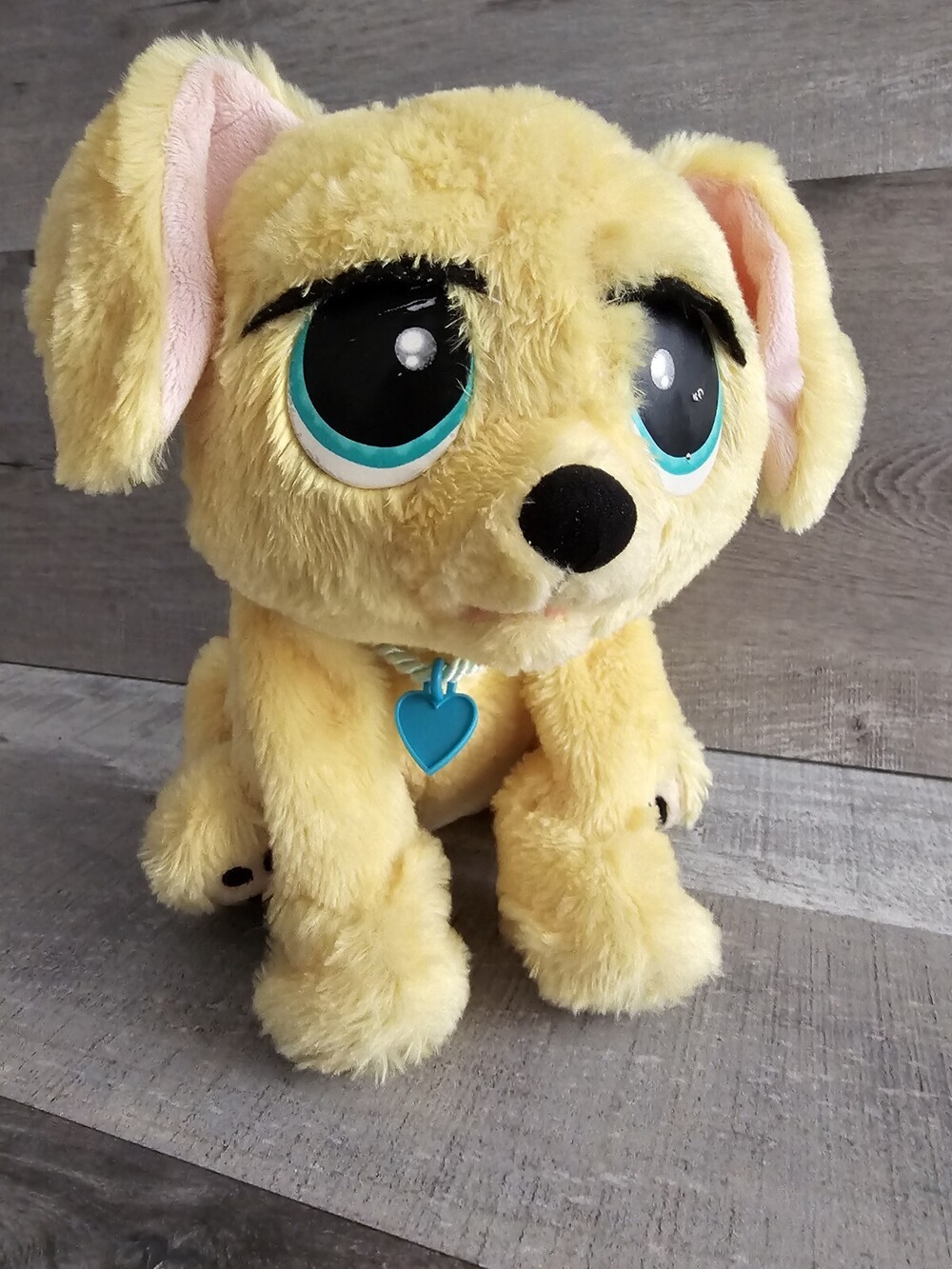 Rare Golden Rescue Pets TRAIN & PLAY Puppy Tested and Works Barks